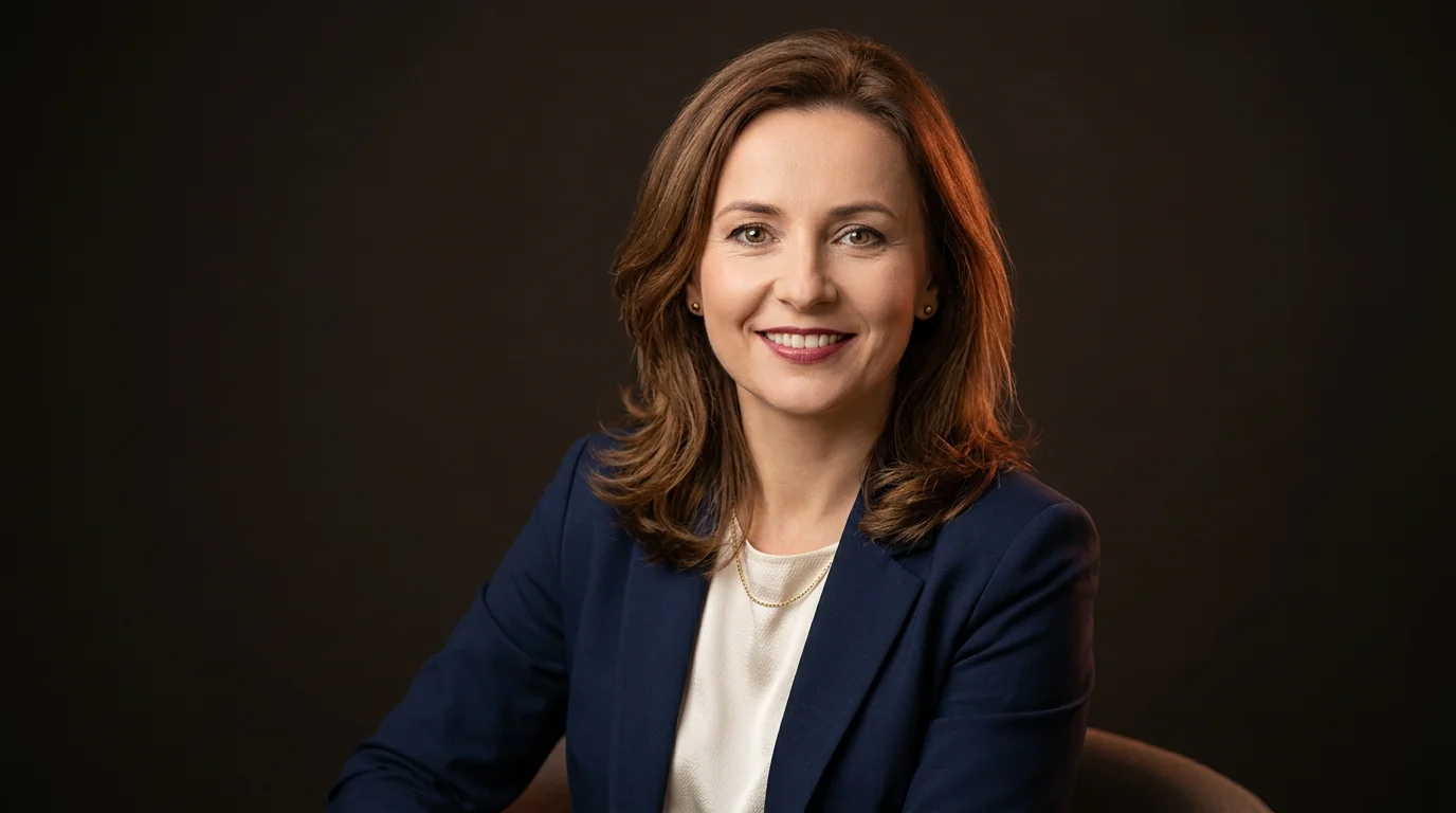 Anna Nowak, konsultantka ds. likwidacji szkód komunikacyjnych, portret 1376x768 px, format WebP